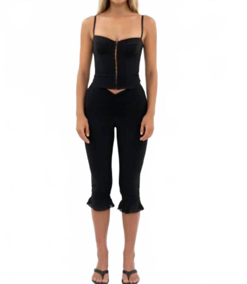 NEW BELLE ANNA women's suro corset in black